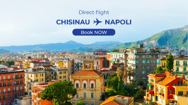  FLYONE launches a new route: Chișinău – Naples 
