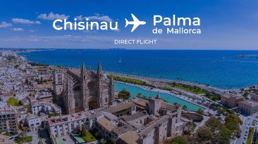 FLYONE Launches Direct Chișinău – Palma de Mallorca Flight,  the Star Destination of the Summer!