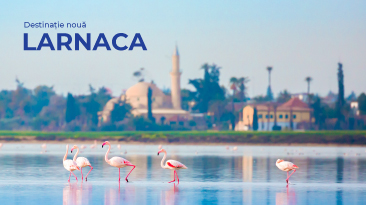 FLYONE deschide o noua cursa avia: Chisinau - Larnaca!