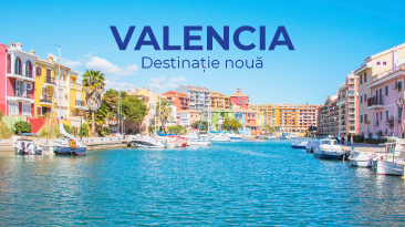 FLYONE da start unei noi destinatii: Chisinau - Valencia!
