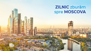 ZILNIC zburam spre Moscova!