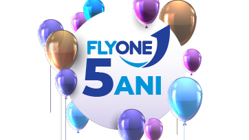 FLYONE – de 5 ani zburam impreuna!