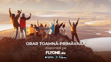 FLYONE da start vacantelor de toamna – primavara!